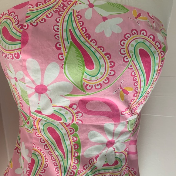 Strapless Lily Pulitzer sundress - Picture 2 of 4